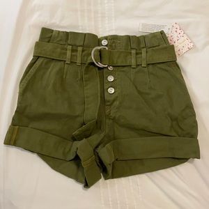 High wasted free people shorts. Never worn.
